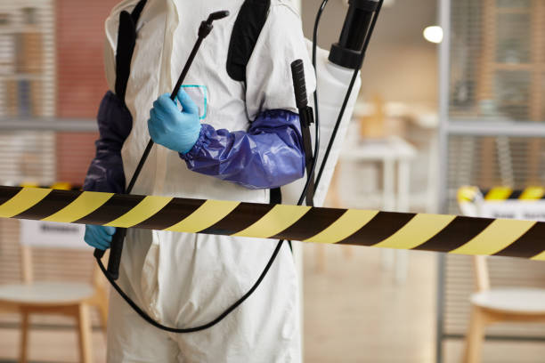 Professional Biohazard Cleanup technician working in Onyx, CA